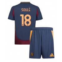 Camisa de Futebol AS Roma Matias Soule #18 Equipamento Alternativo Infantil 2024-25 Manga Curta (+ Calças curtas)